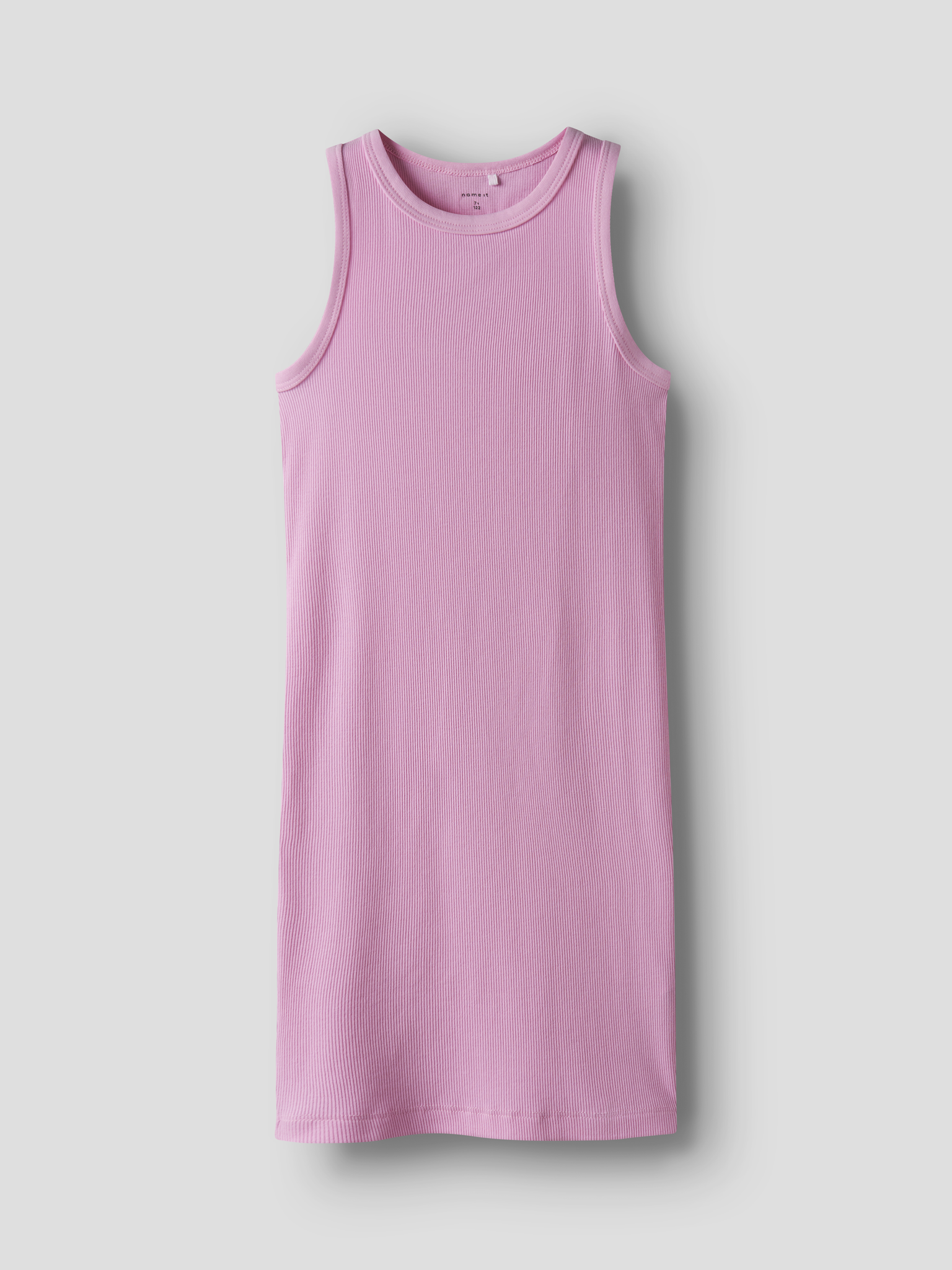 Name it zomer jurk meisjes - roze - korte mouw - NkfNakal
