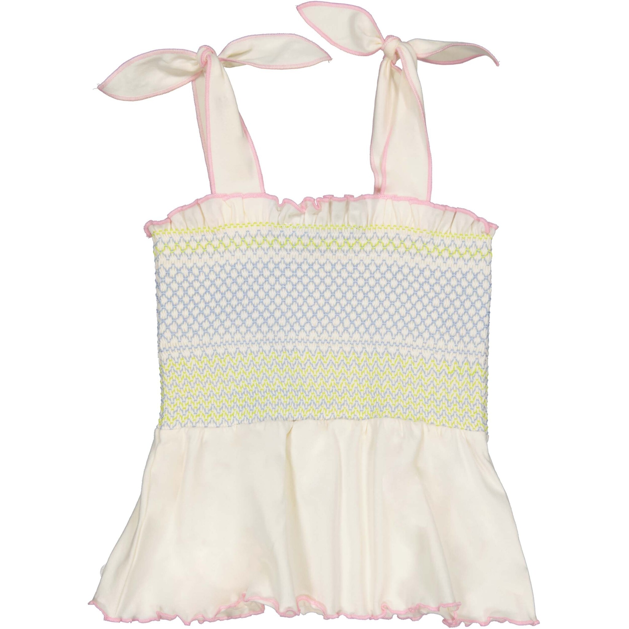 Quapi Zomer shirt meisjes - wit - Fiora