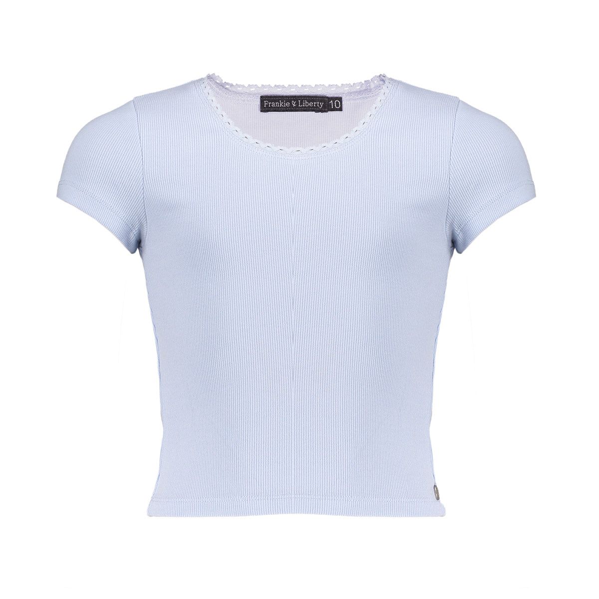 Frankie & Liberty Zomer t-shirt meisjes - blauw - Rixt