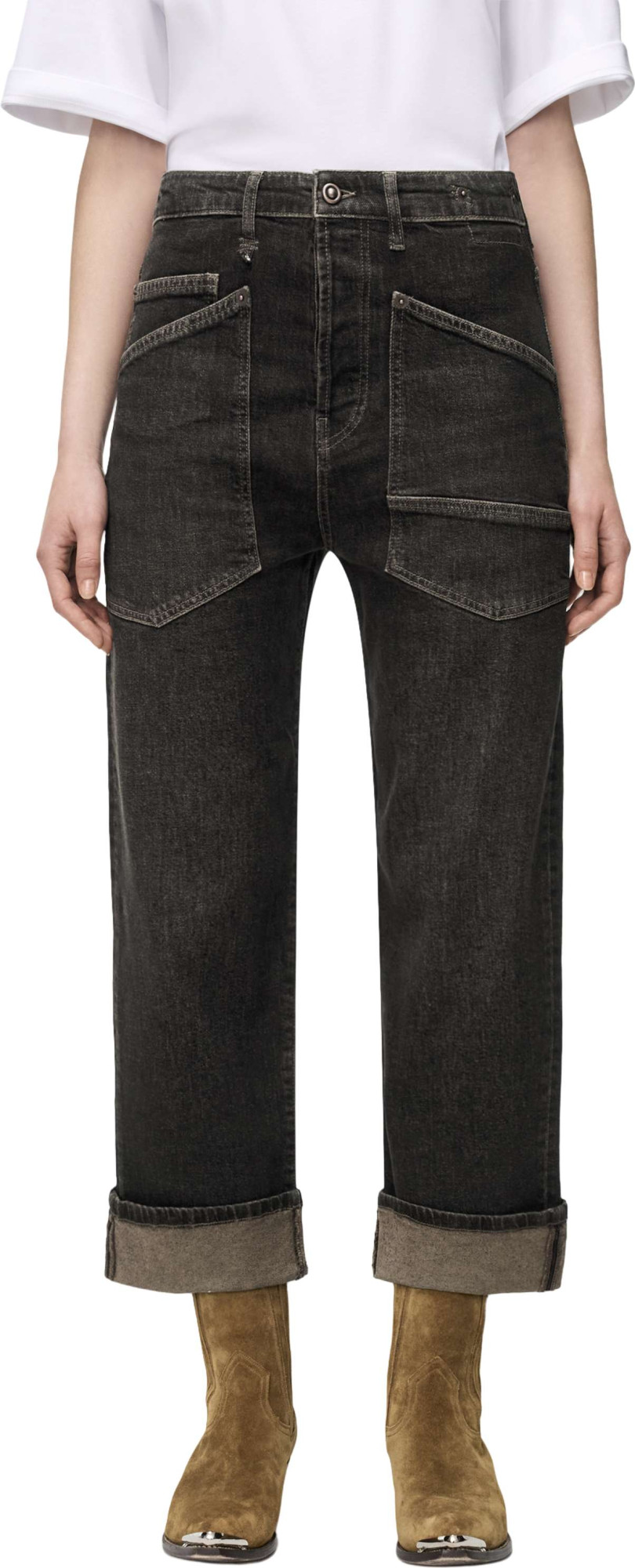 MAC Baggy d958 black denim
