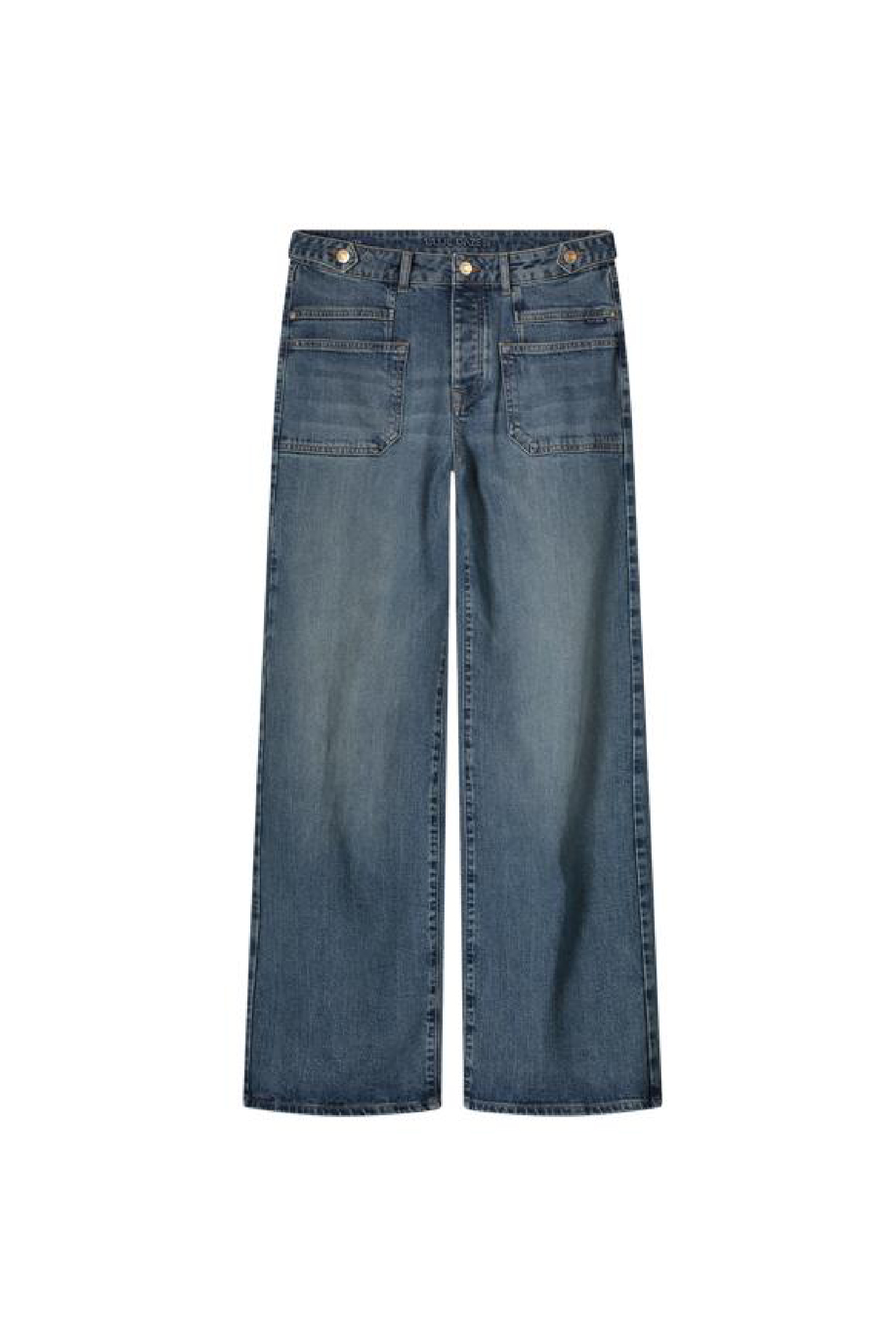 Summum 4s2712-5182 wide leg jeans bolivia ocean d
