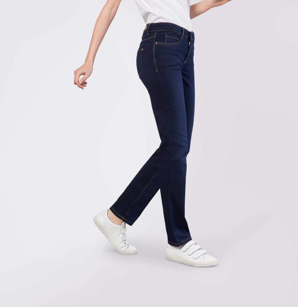 MAC Dream dark washed blue denim