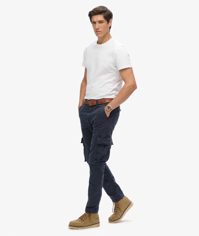 Superdry Core Cargobroek Blauw