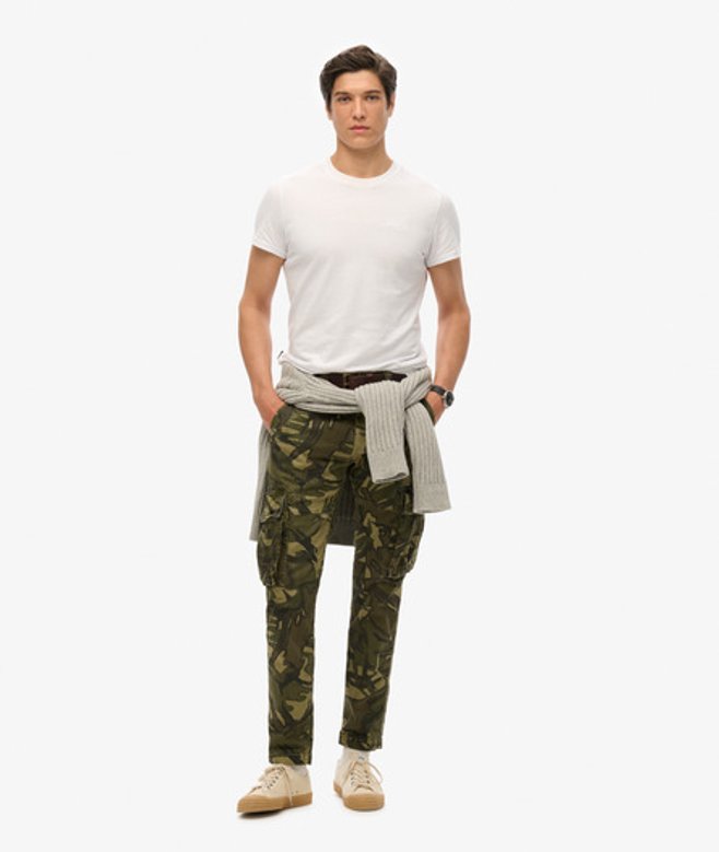 Superdry Core Cargobroek Green