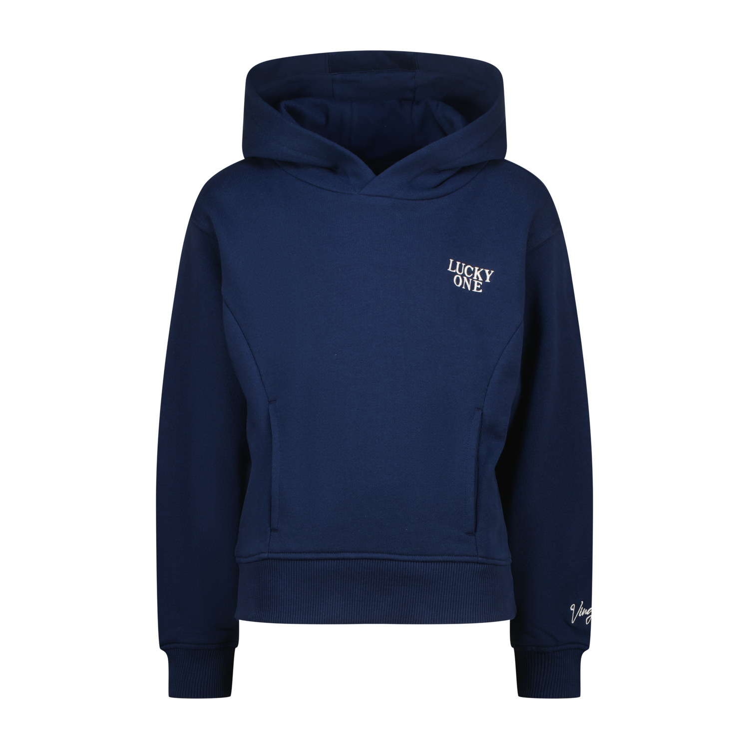Vingino winter hoodie meisjes - donker blauw - Nammie