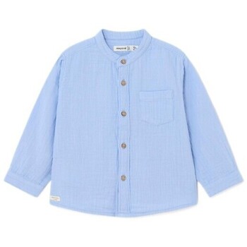 Mayoral Overhemd Lange Mouw  1114 Camisa Celeste