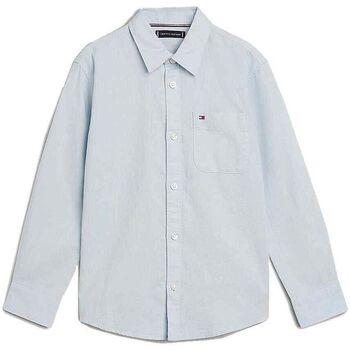Tommy Hilfiger Overhemd Lange Mouw  KB0KB08868 HEMP-C10 BREEZY BLUE