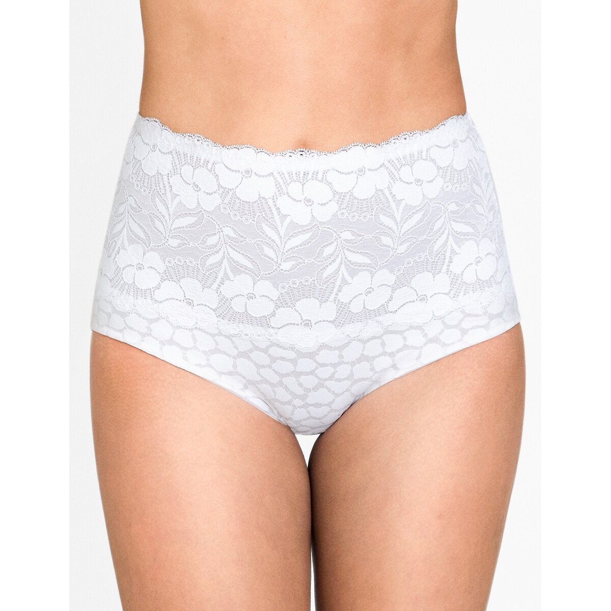 MISS MARY OF SWEDEN Slip met platte buik effect Jacquard Lace