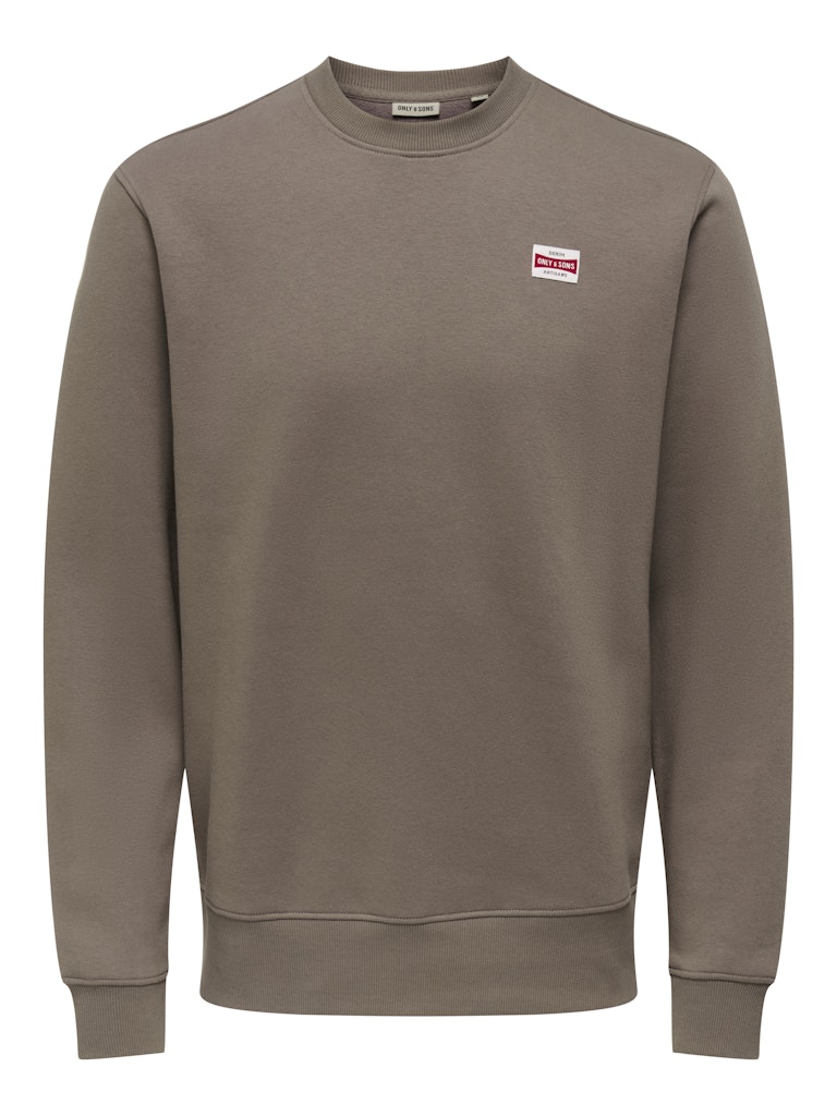 Only & Sons Onsdawson reg crew vd taupe