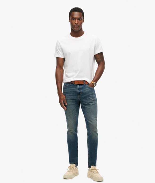 Superdry Vintage Skinny Jeans Blue