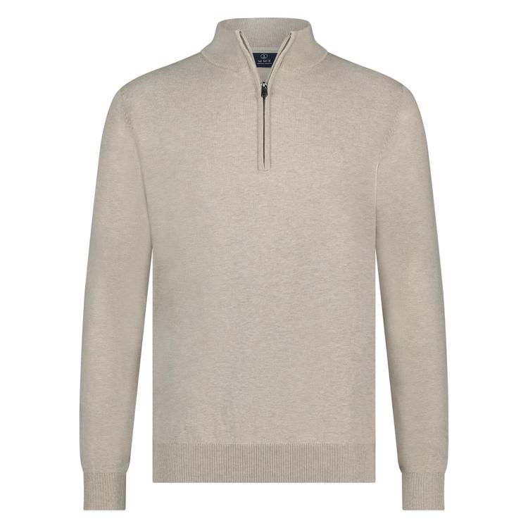 Marco Manzini 25105hi04 hince halfzip pullover flat knit