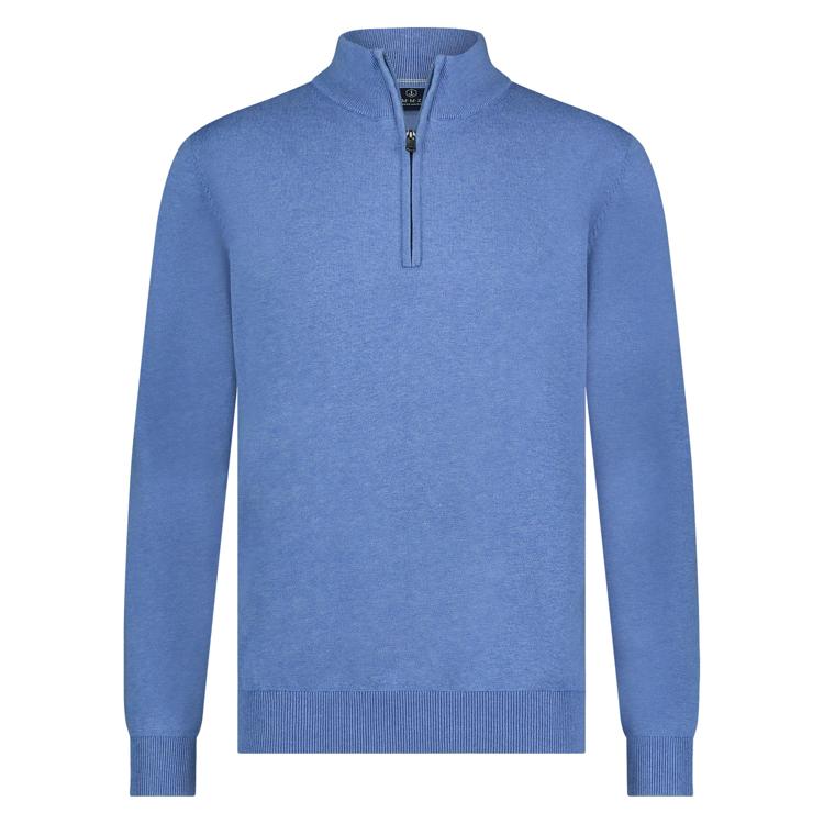 Marco Manzini 25105hi04 hince halfzip pullover flat knit