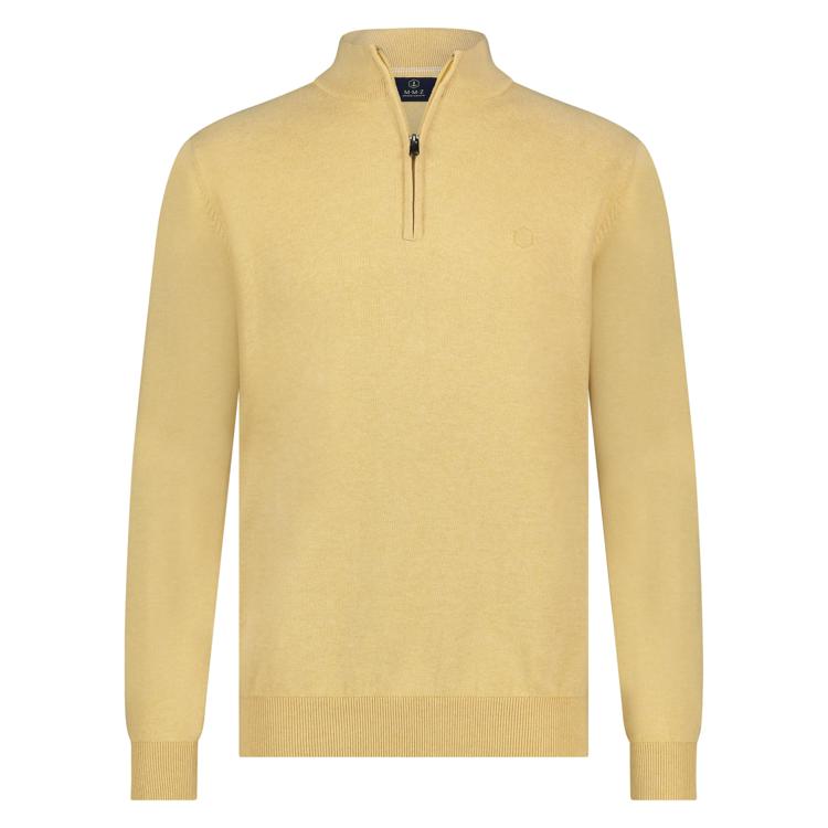 Marco Manzini 25105hi04 hince halfzip pullover flat knit