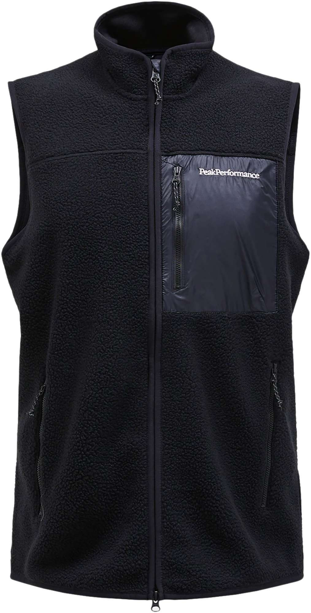 Peak Performance M. pile vest black