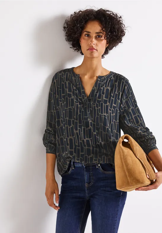Street One Gedessineerde blouse