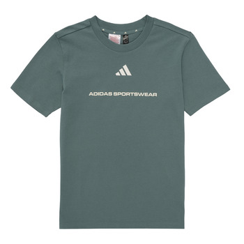 Adidas T-shirt Korte Mouw   Boys Slogan Single Jersey T-Shirt Kids