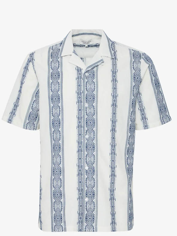 Casual Friday Cfjayden Ss Rc Inka Shirt:shirts/blo
