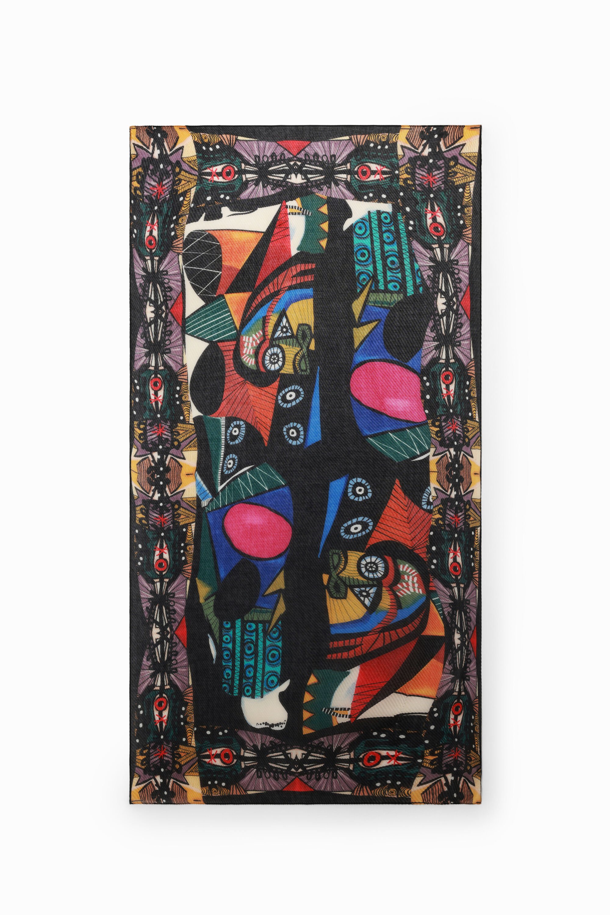 Desigual Rechthoekige sjaal M. Christian Lacroix - BLACK