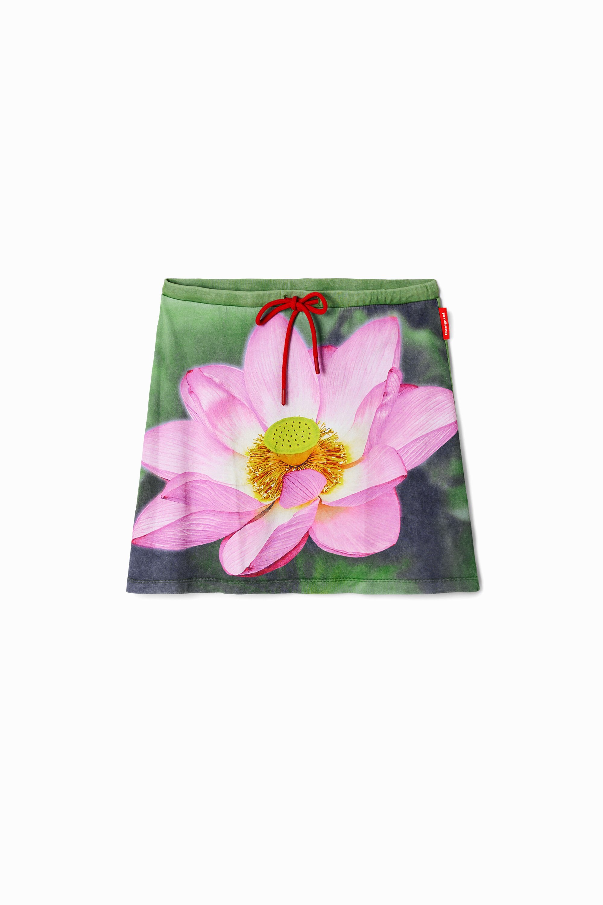 Desigual Minirok lotusbloem Tyler McGillivary - GREEN