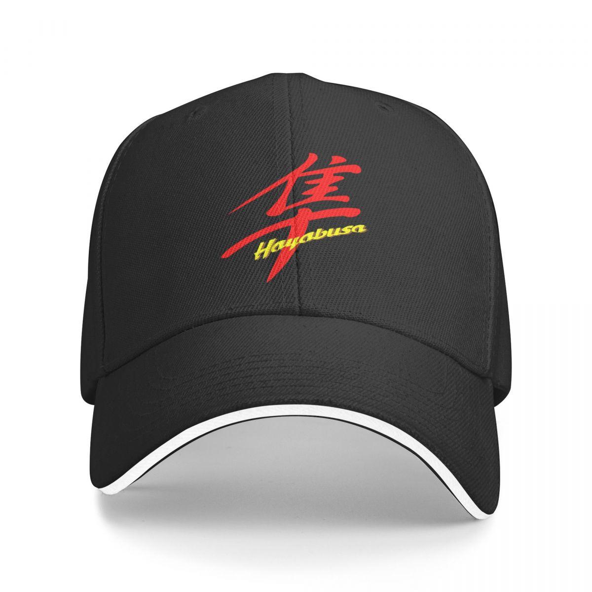 91440605MAC3NXC54W Hayabusa Motorfietsoutfits Unisex Dames Casquette Japanse Motorfiets Hoeden Pet Klassiek Dagelijks Alle Seizoenen Reizen Verstelbare Pasvorm Zonnepet One Size