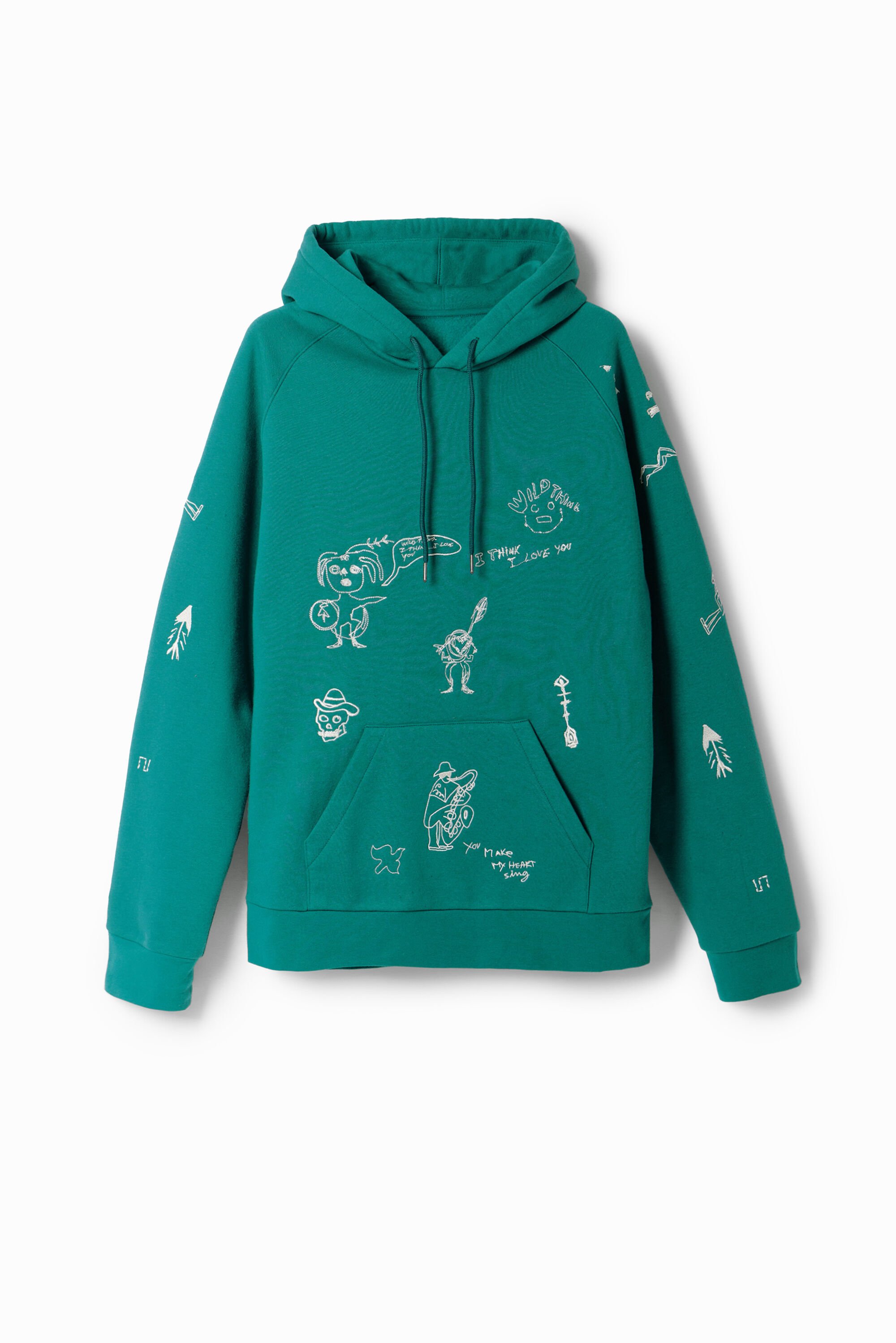 Desigual Sweatshirt - GREEN