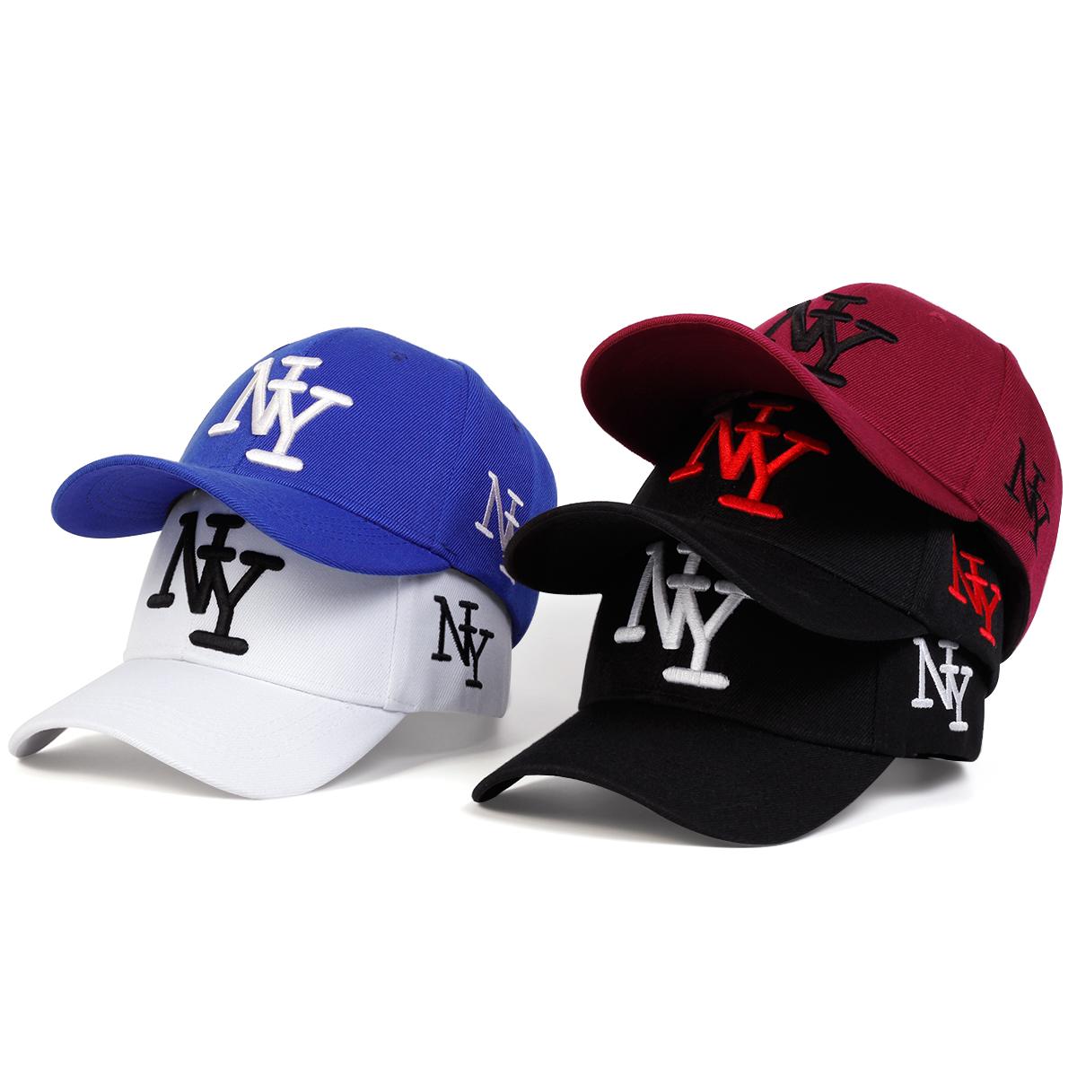 Cap Factory Heren Letter Baseball Cap Koppel Verstelbare Katoenen Dad Hoed Buitenzonwering Zomerhoeden Hip Hop Caps zwart/wit