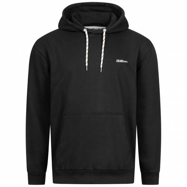 Ben Sherman Raised Rubber Heren Hoody 0072157GP-ZWART