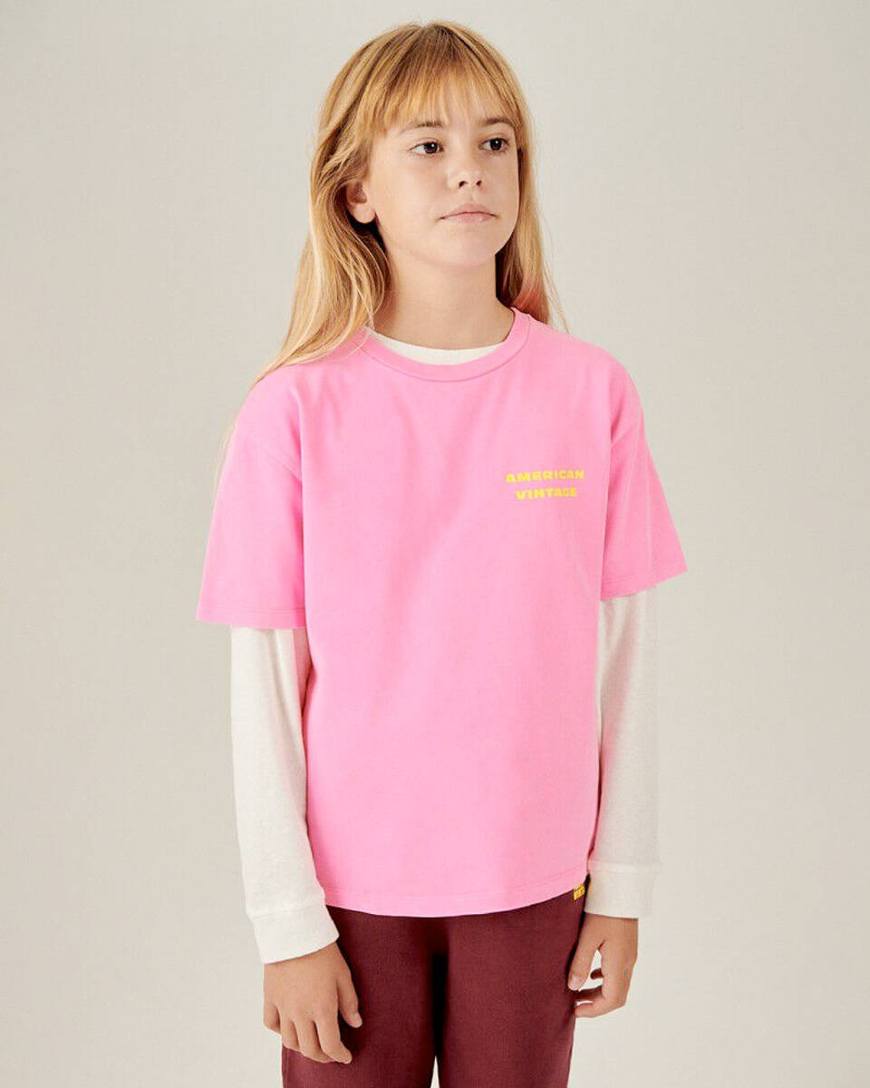 American Vintage T-shirt kfiz02aih