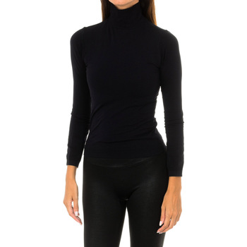 Intimidea T-Shirt Lange Mouw  210396-NERO