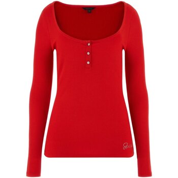 Guess T-Shirt Lange Mouw  W2YP46 KBCO2