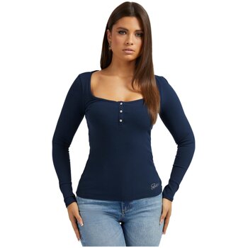 Guess T-Shirt Lange Mouw  W2YP46 KBCO2