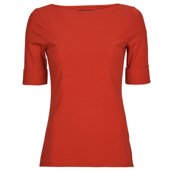 Lauren Ralph Lauren T-Shirt Lange Mouw  JUDY-ELBOW SLEEVE-KNIT
