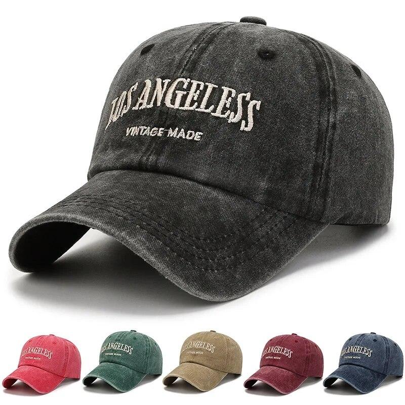 UP POSITIVE Unisex gewassen katoenen vintage pet brief borduurwerk baseball cap heren en dames buitensporthoeden 56cm-60cm zwart