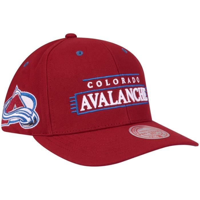 59caps Casquette snapback lofi pro colorado avalanche - mitchell & ness - homme - noir - automne / hiver - sportswear