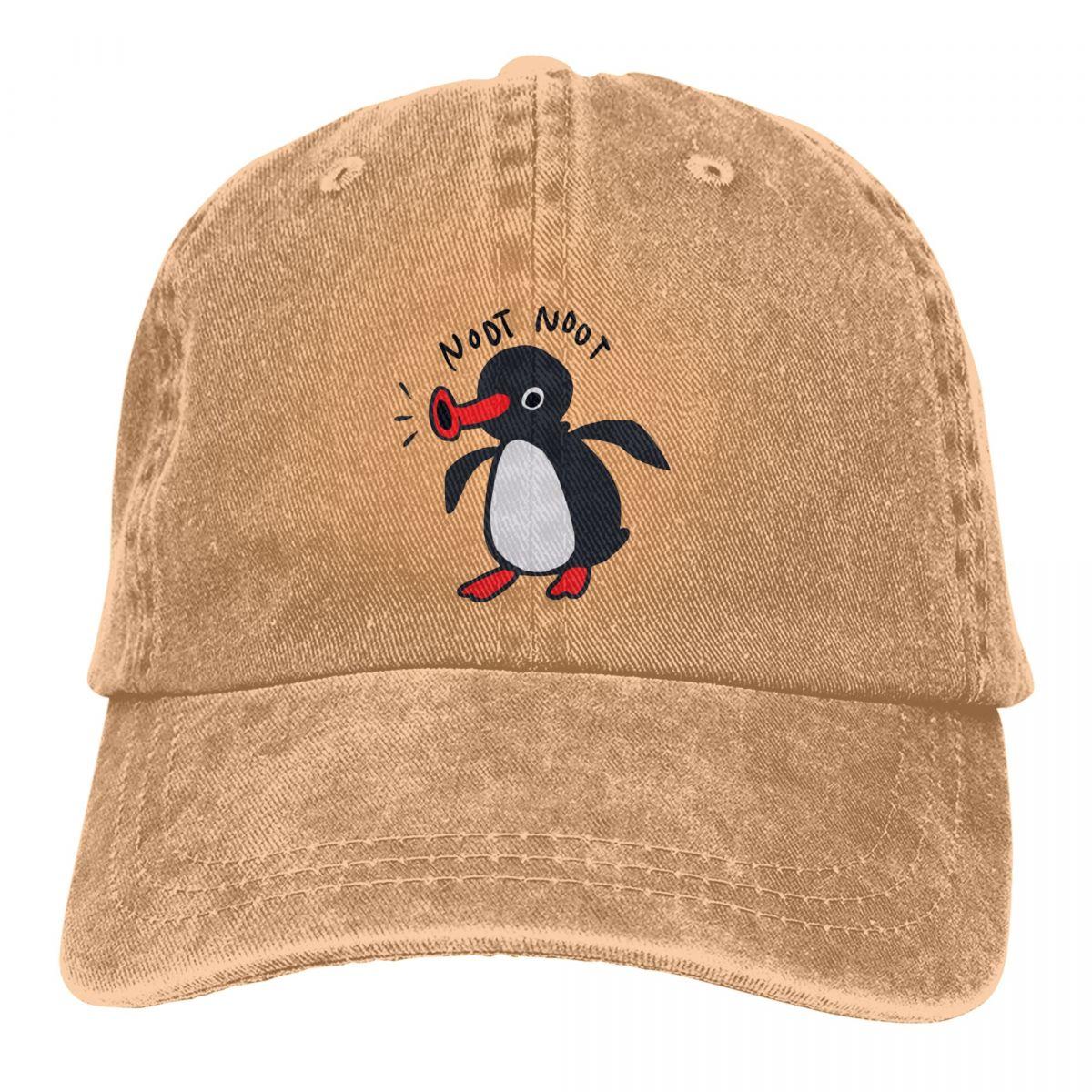 91510107MAC1P63Q47 Noot Baseball Cap Unisex Hoeden Vrouwen Vizier Bescherming Snapback Pingu Pinga Penguin TV Caps One Size