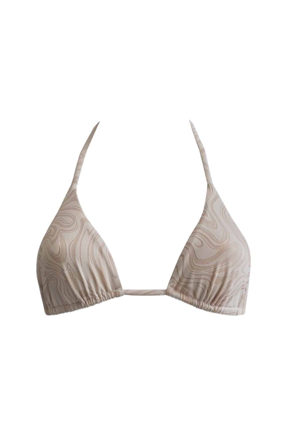Anekdot Damen vegan Bikinioberteil Triangle Olbia Beige