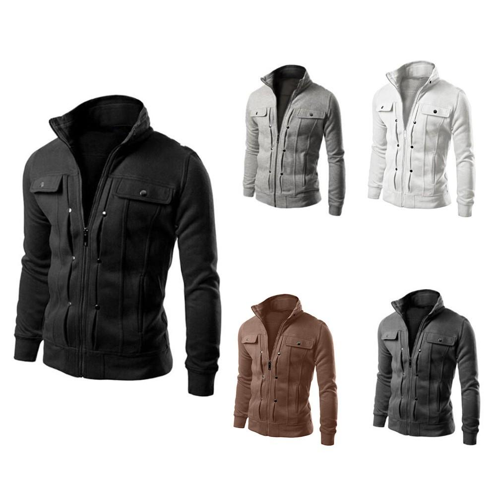 Niubiplus Heren slank ontworpen revers vest jas XL wit