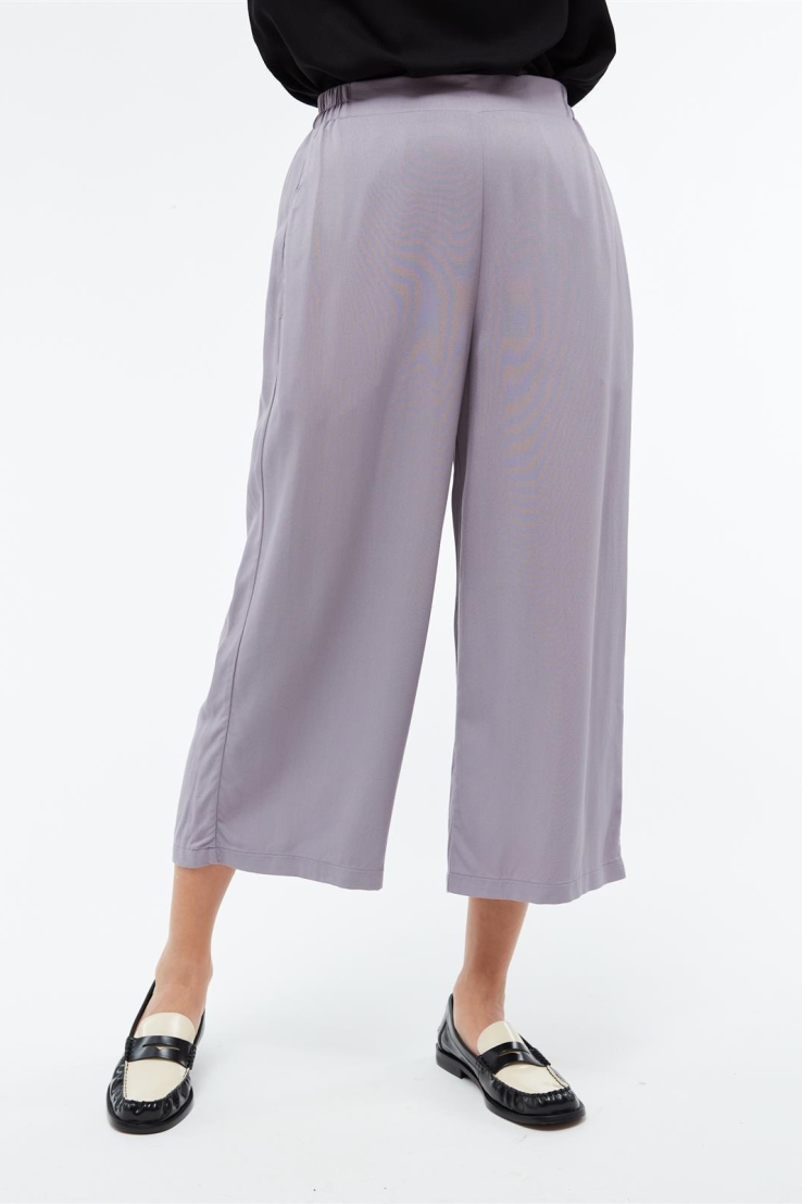 Givn Damen vegan Culotte Anna Flieder Grau