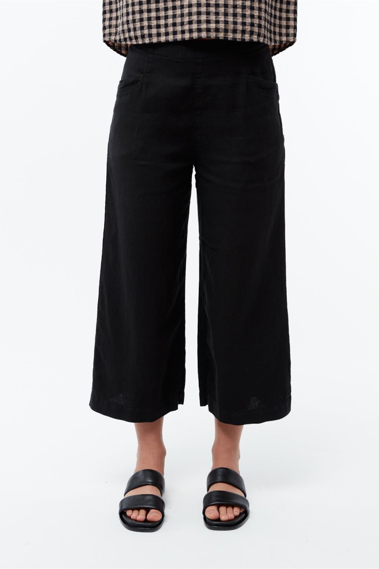 Givn Damen vegan Culotte Fay Schwarz