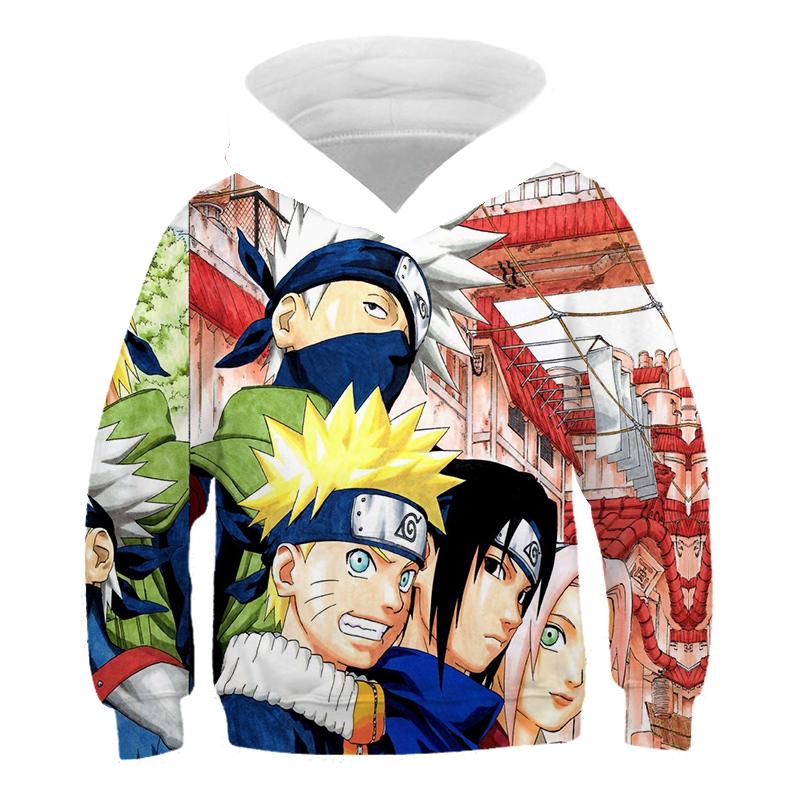 ETST WENDY 05 Narutos Jongens Herfst/Winter Lange Mouw Truien Mode Kakashi Kinderen Sweatshirts Jongens Narutos Tops Trui Kleding 140