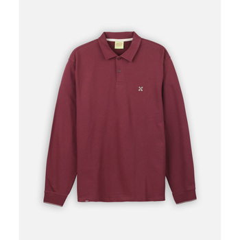 Oxbow Polo Shirt Lange Mouw  Effen jersey polo met lange mouwen TIMELESS