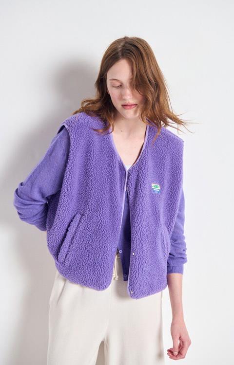 American Vintage Gilet Hoktown | Purple