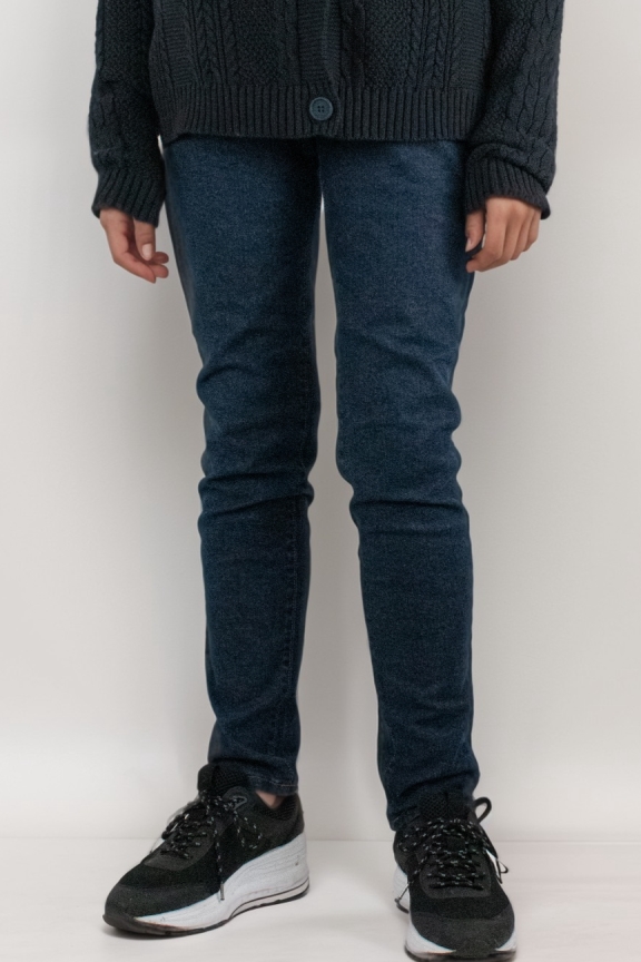 Will's Vegan Store Damen vegan Jeans Classic Slim Fit Blau