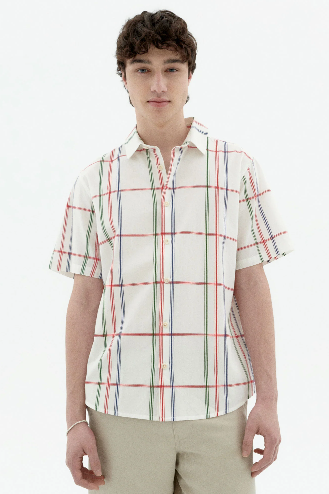 Thinking mu Herren vegan Hemd Tom Multicolor