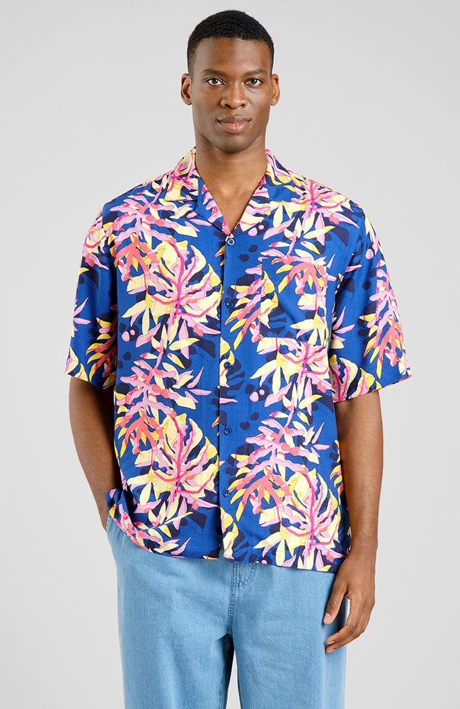 Dedicated Herren vegan Hemd Marstrand Tropical
