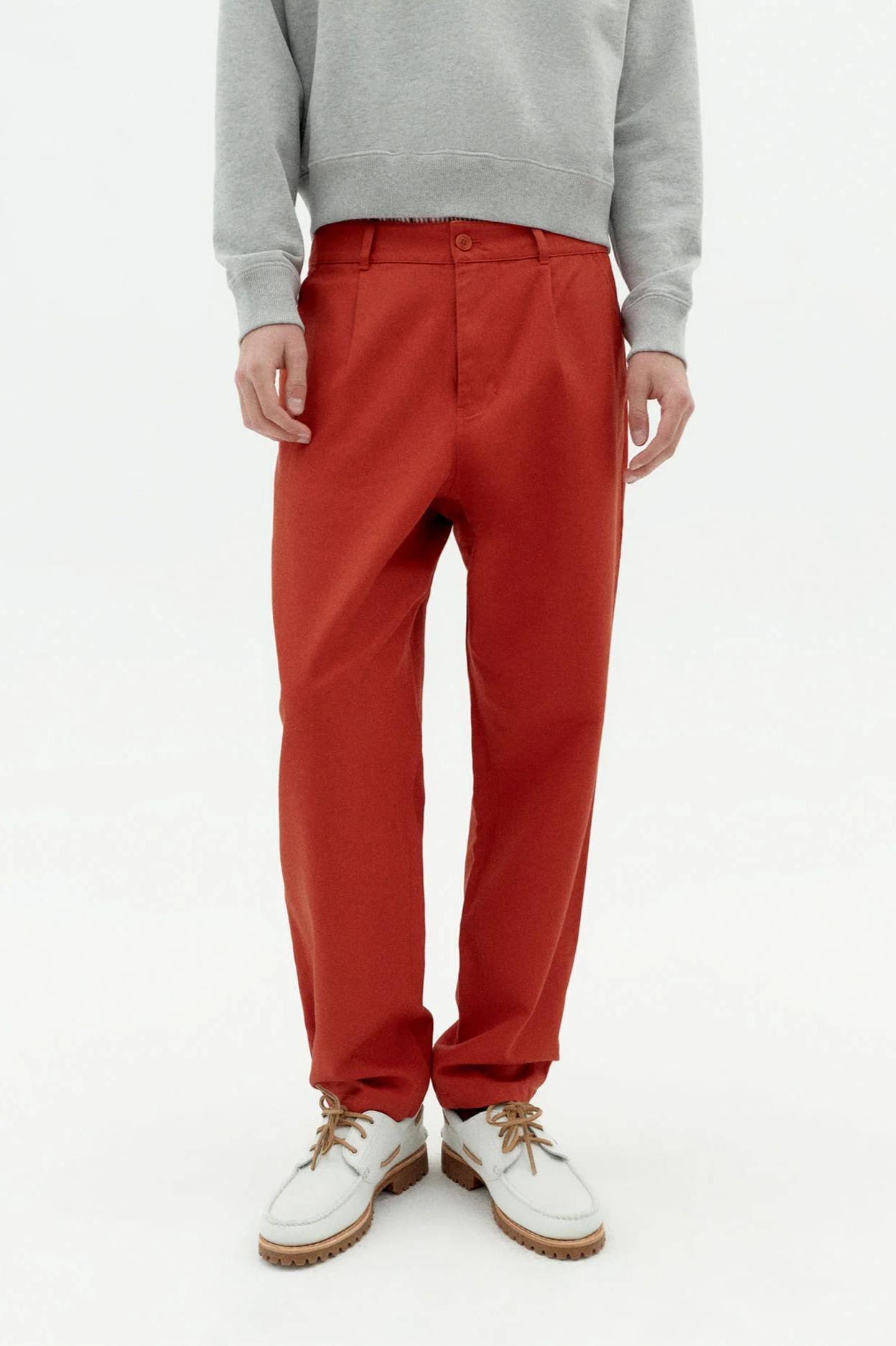 Thinking mu Herren vegan Hose Moero Rot