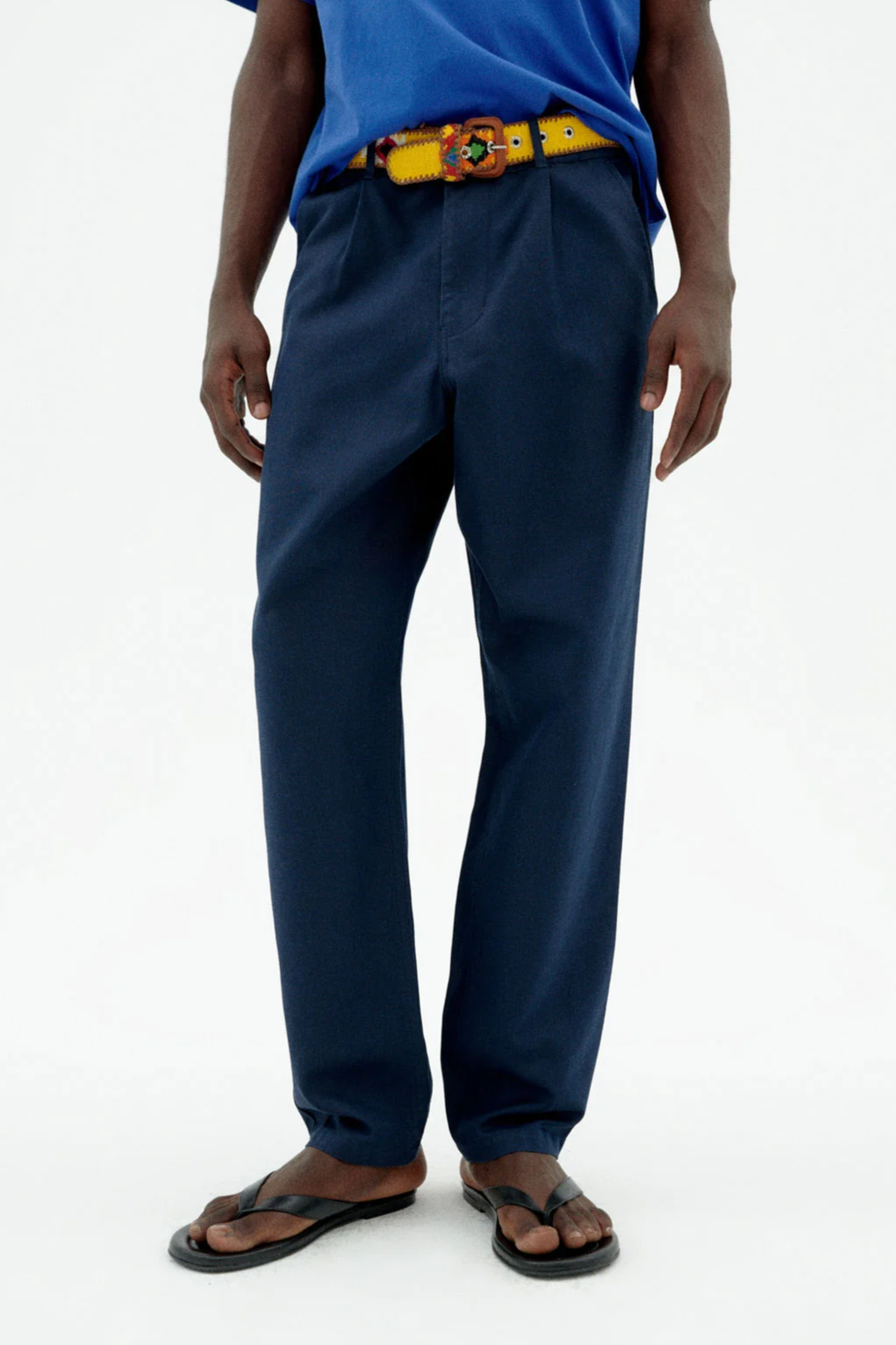 Thinking mu Herren vegan Hose Moero Navy