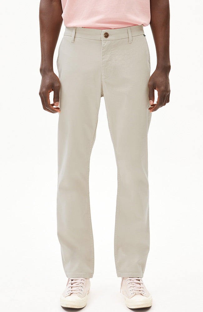 ARMEDANGELS Herren vegan Chino-Hose Aaster Sand Stone Beige