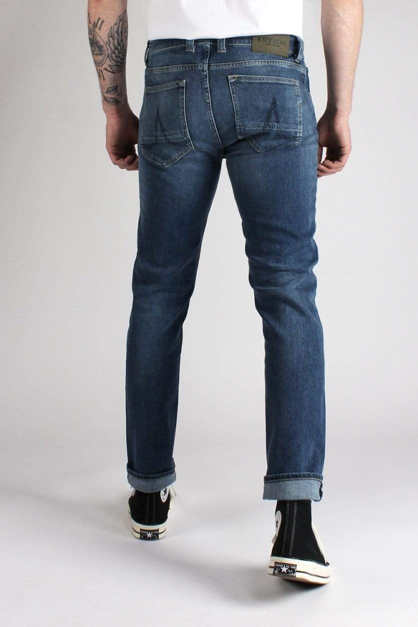 Kuyichi Herren vegan Jeans Jamie Dunkelblau
