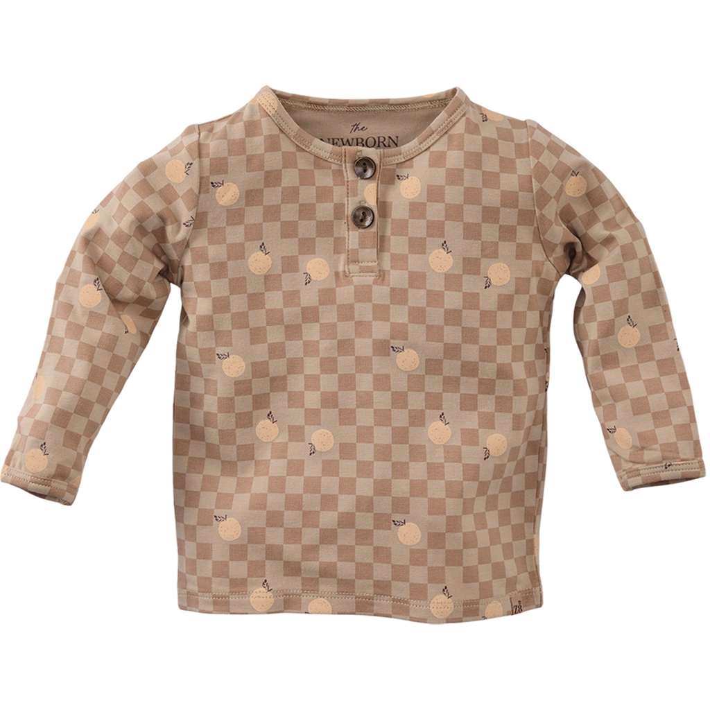 Z8-collectie Longsleeve Renzo (nougat)